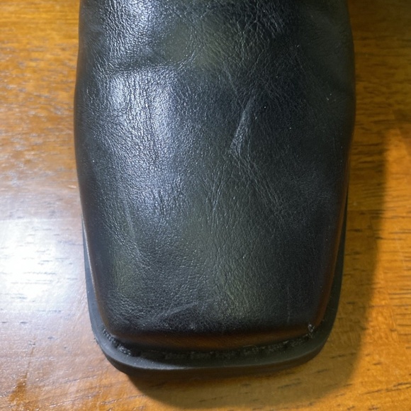 ISNOM Women's Black  Knee High Boots Size 10  NIB - Picture 5 of 16